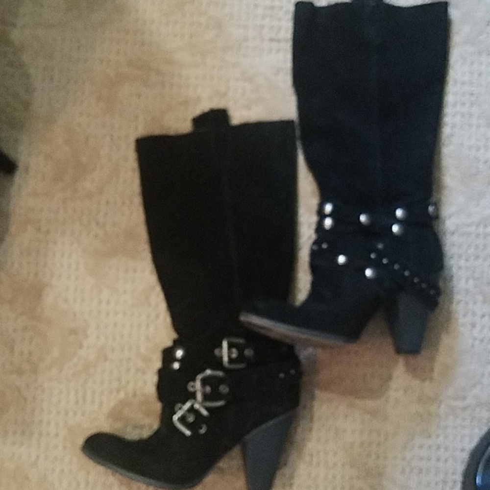 Nine West suede boots